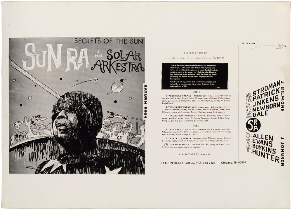 Sun Ra, Secrets of the Sun, 1962, reprinted in early 1970's