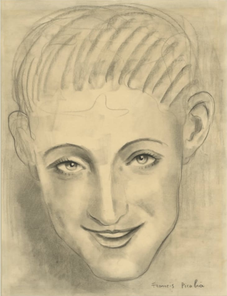 Francis Picabia, Portrait d'homme, ca. 1940-42