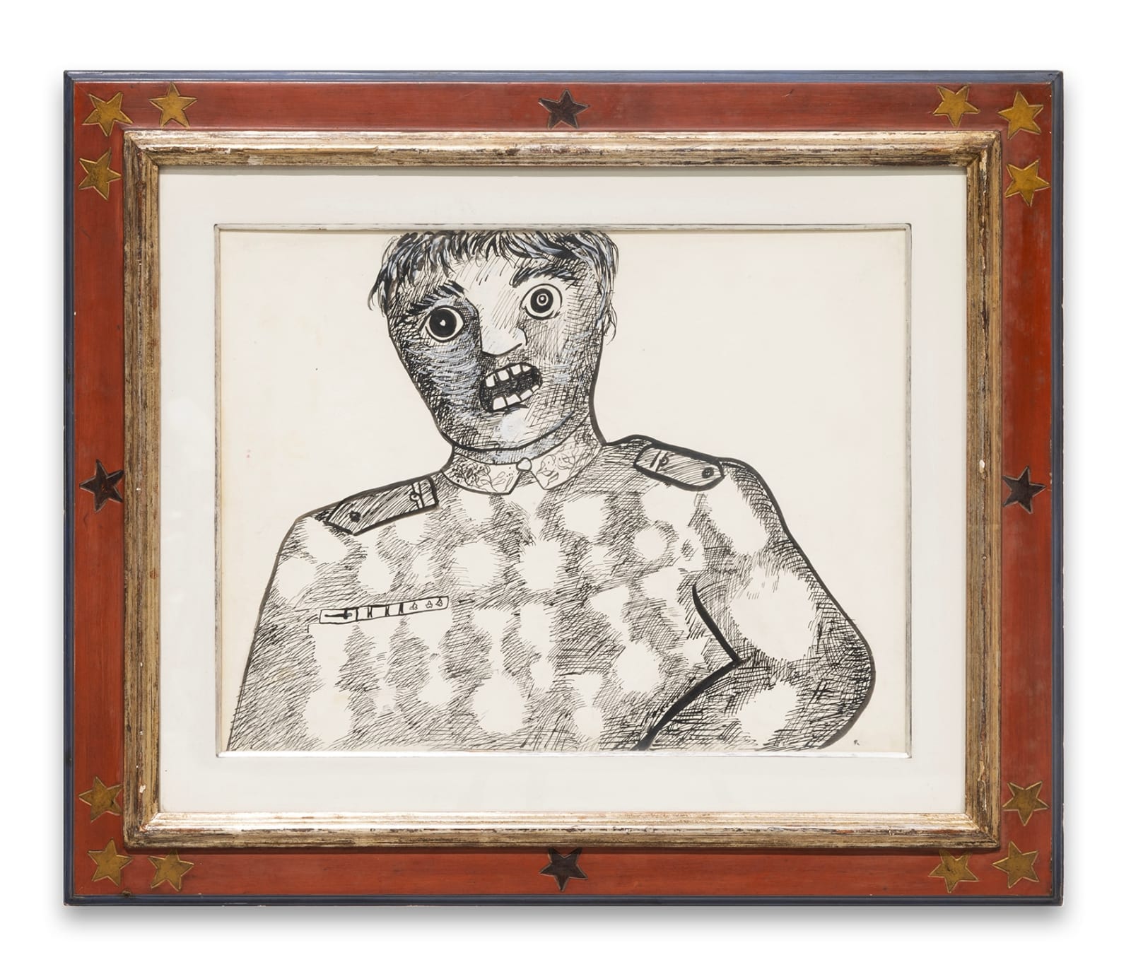 Enrico Baj, Militare, 1972