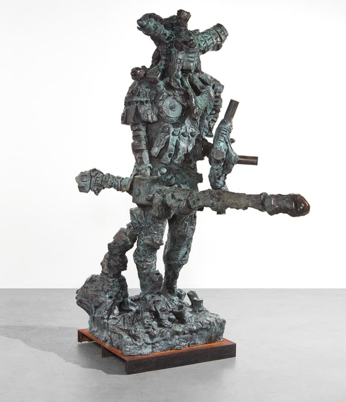Jonathan Meese, DER KÄMPFER de LARGE (Der Zeushagen von Troja de NEUTRAL), 2008