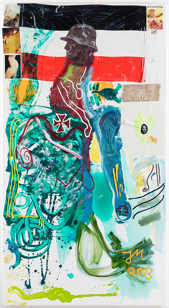 Jonathan Meese, DR. LUFTBALLON (DU WARST MAL MOOMIN) D'AMOUR "INBETWEENIE", 2013