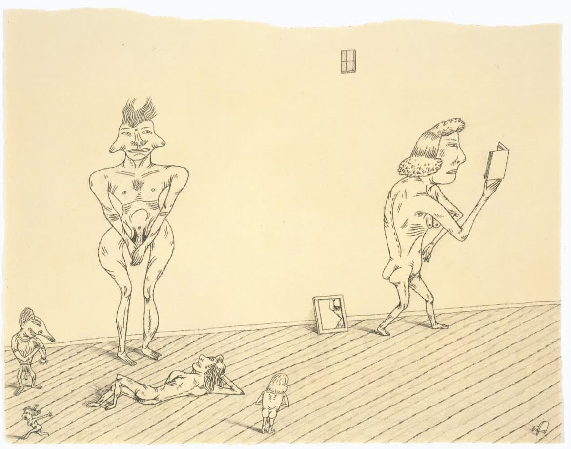 Jim Nutt, Oh Look!, 1975