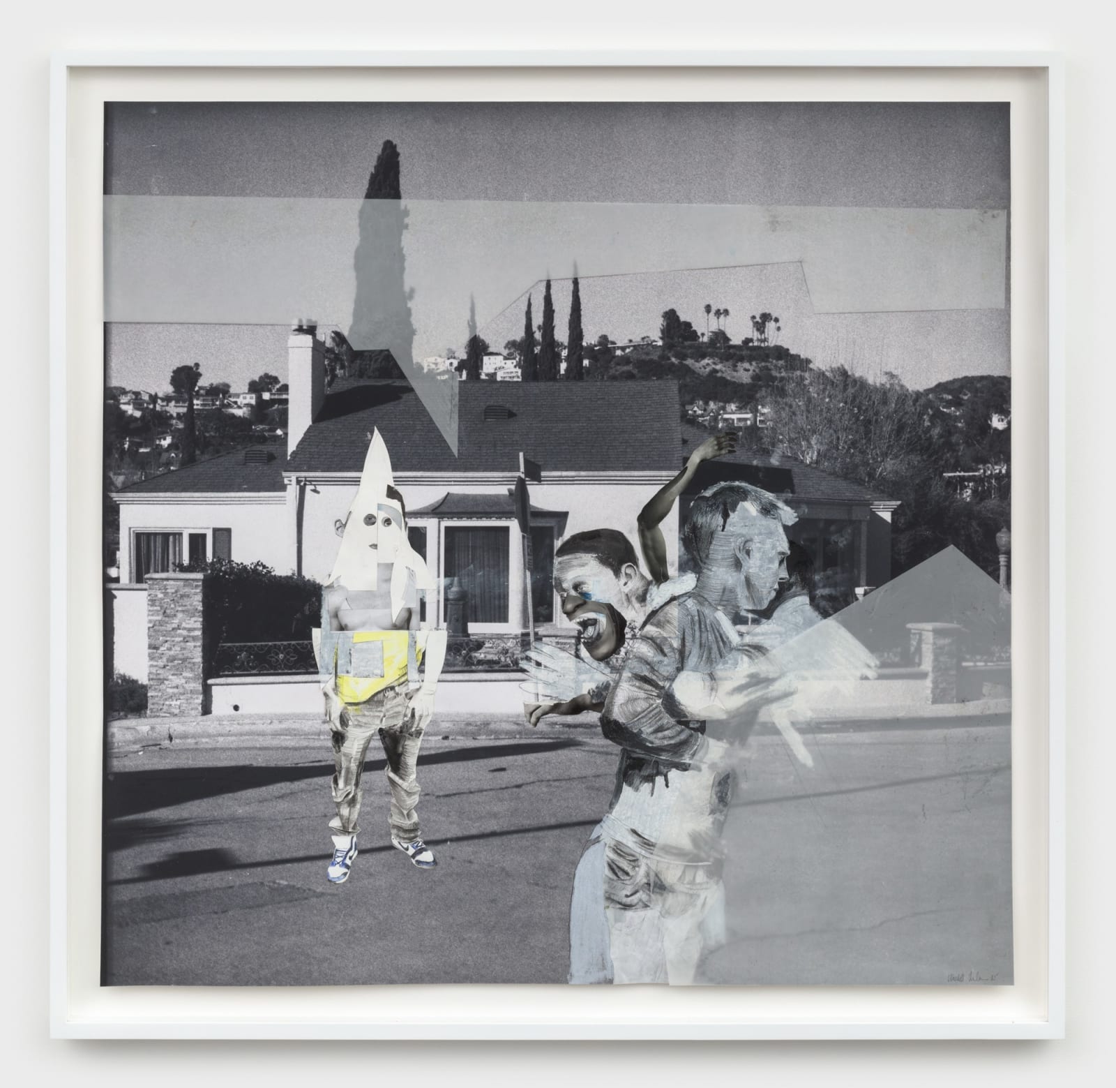 Wardell Milan, The Edge of Town: Hollywood Hills, 2021