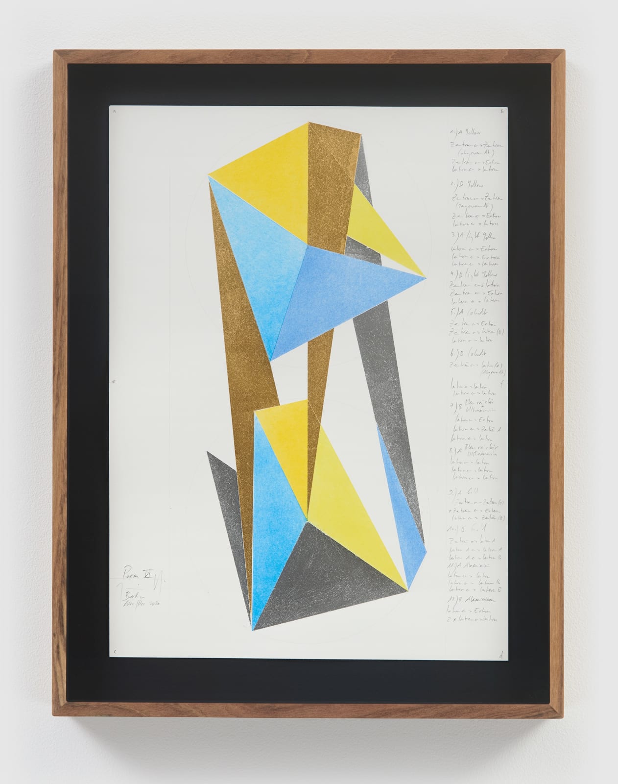 Jorinde Voigt, Poem VI, 2020