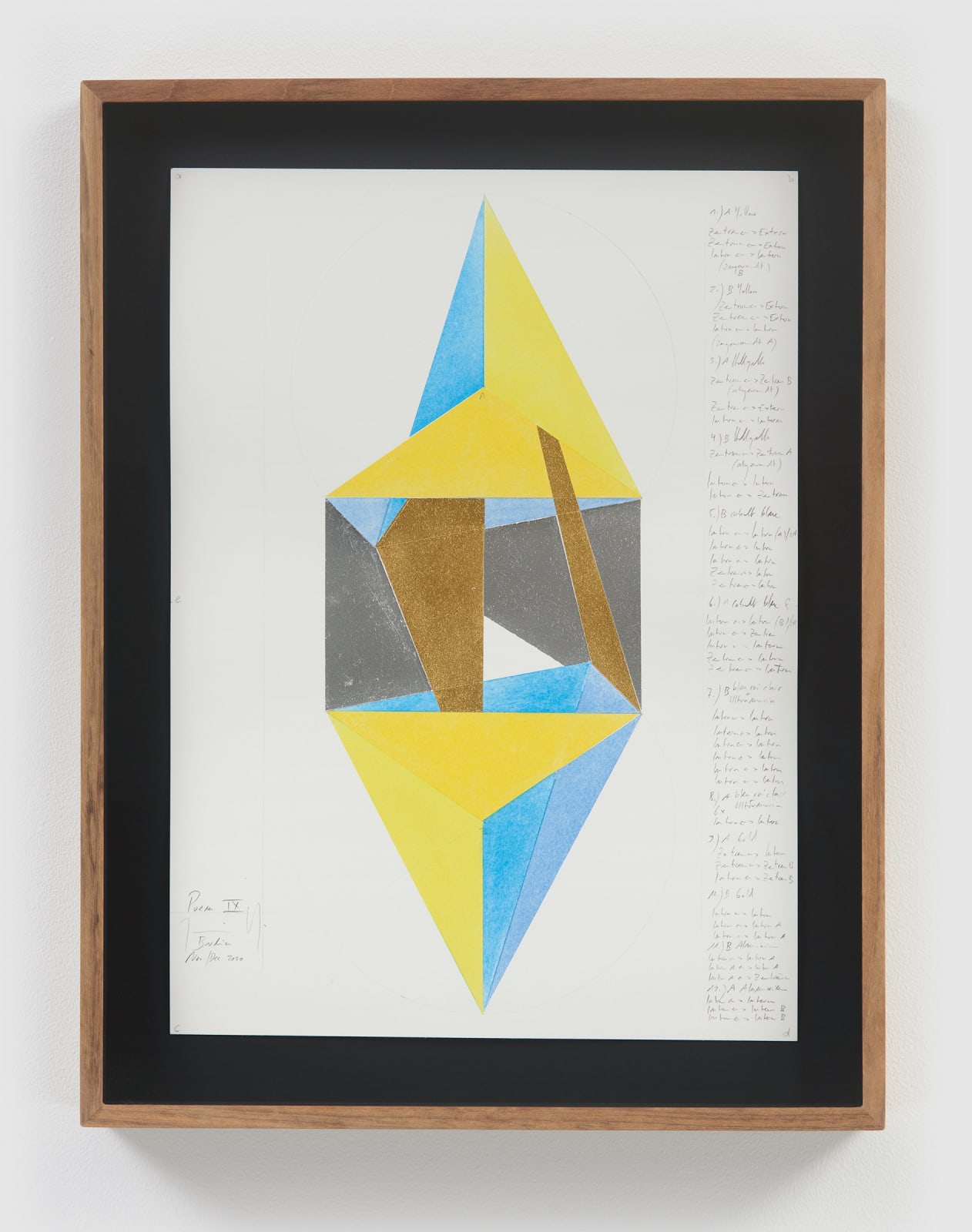 Jorinde Voigt, Poem IX, 2020
