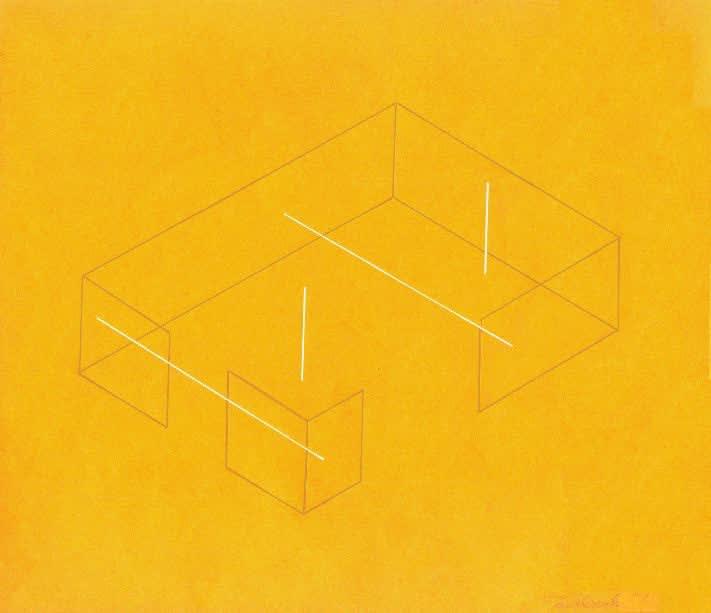Fred Sandback, Untitled, 1971