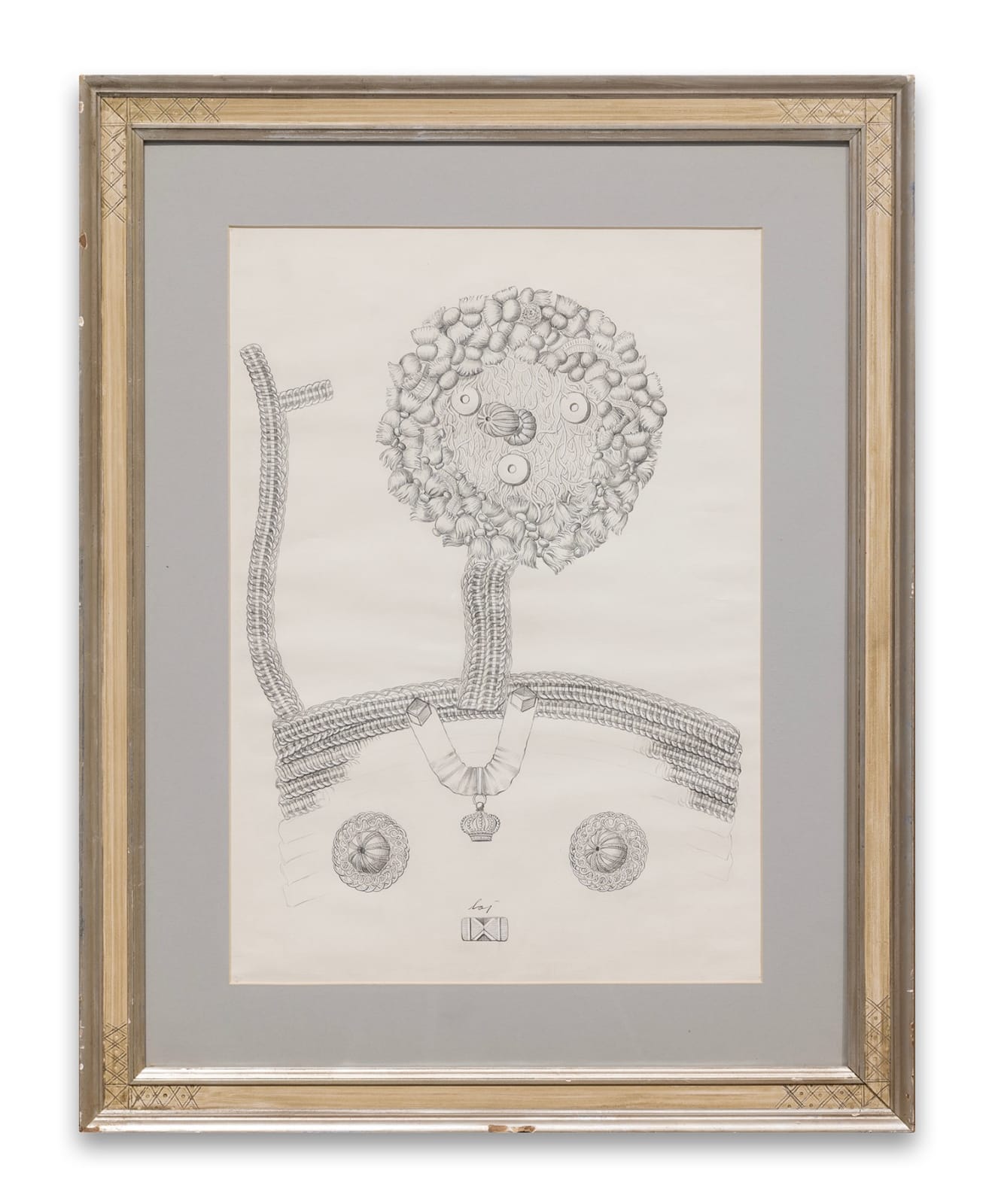 Enrico Baj, Madeleine Bèjart, l’amica di Molière, 1975