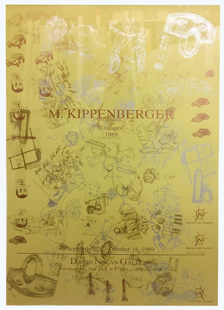 Martin Kippenberger, Collages 1989, 1989