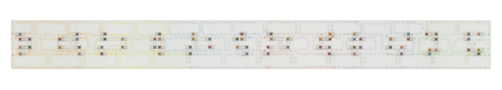 Julia Fish, Studio Threshold with Hermitage Threshold Plans [ east to west ], 2018, 2020, 2021-2022