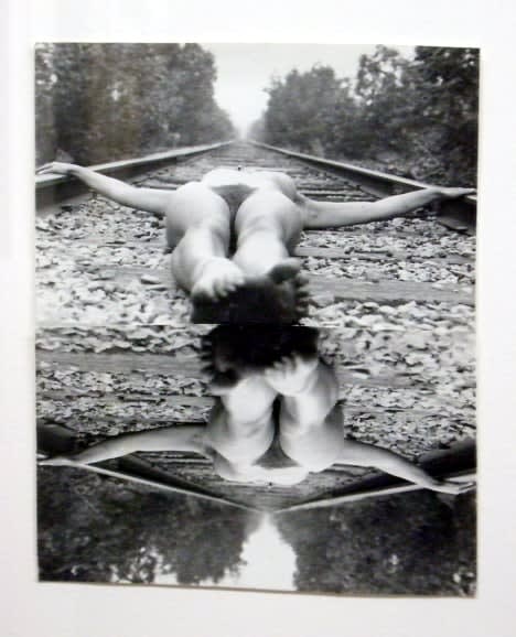 Carolee Schneemann, Parallel Axis - Lying Down, 1975