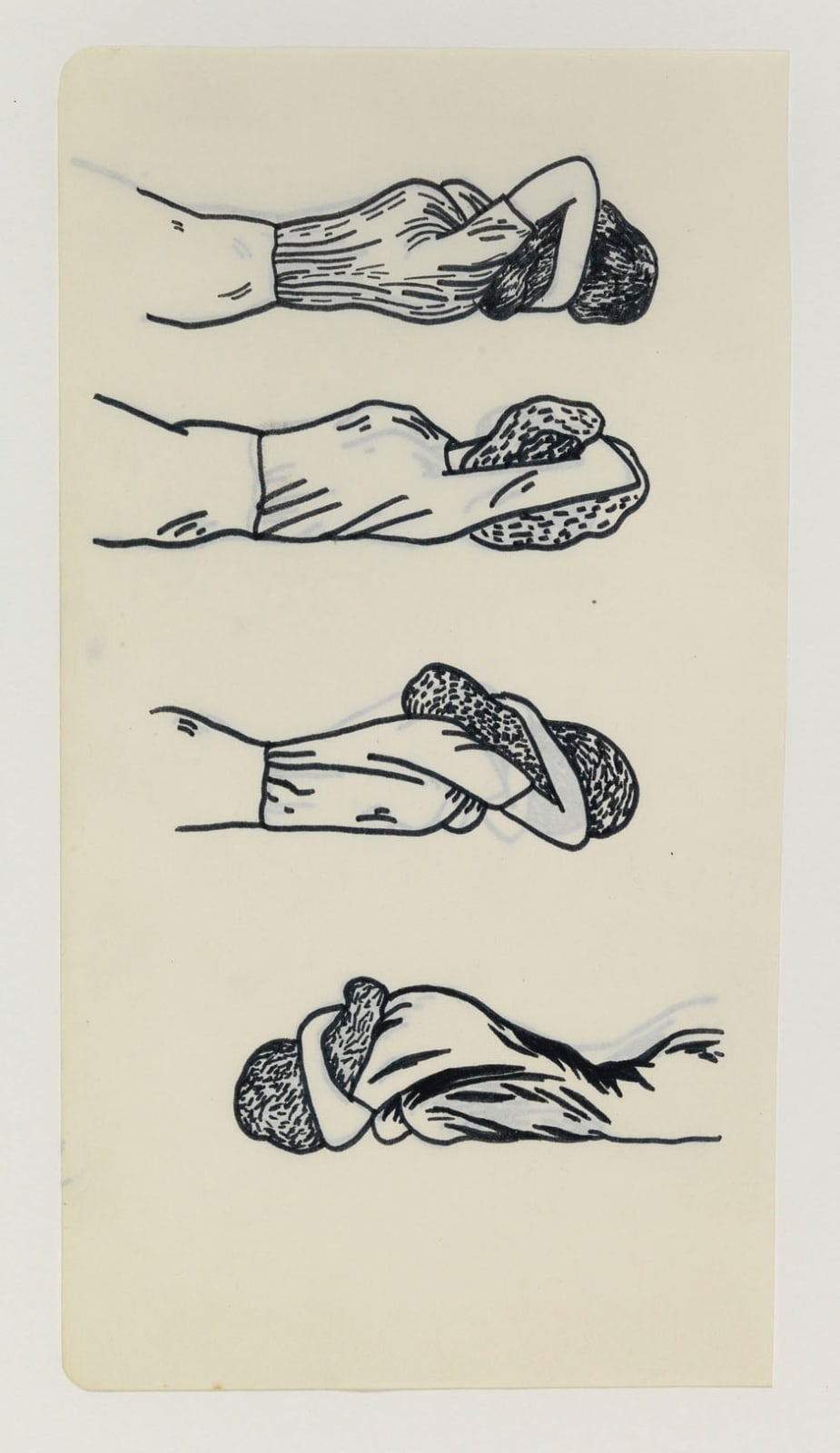Christina Ramberg, Untitled (Four Women), ca. 1968