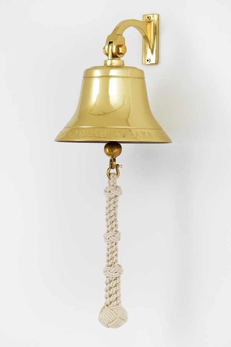 Ian Hamilton Finlay, Ship's Bells: Iroko Wrap-Around - Strake, 2002