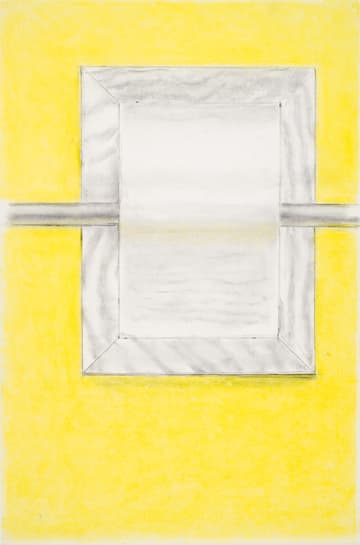 Richard Artschwager, Yellow Window, 2007