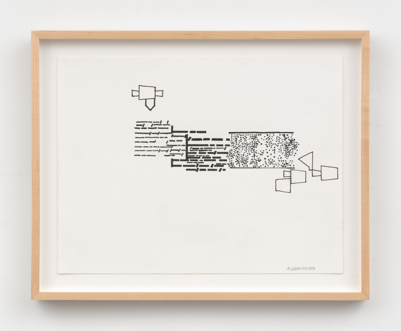 Barry Le Va, Silent Diagrams, 2012 - 2013