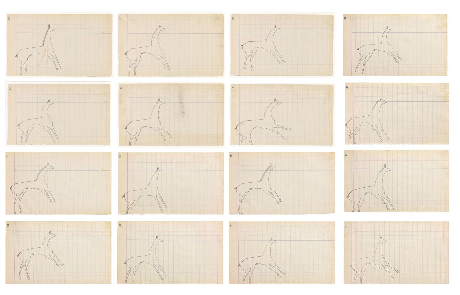 attributed to Cedar Tree, Ledger Drawing, ca. 1880