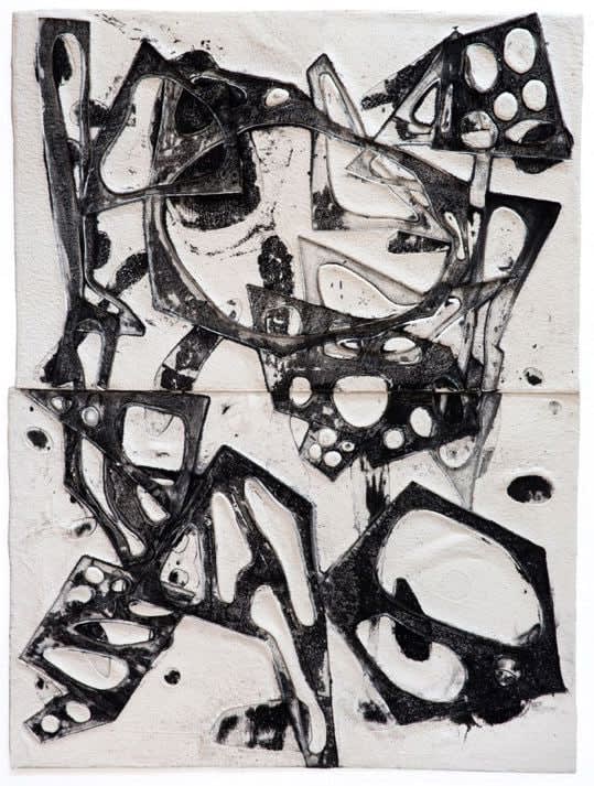 Mel Kendrick, Double Water Drawing 9/19/13, 2013