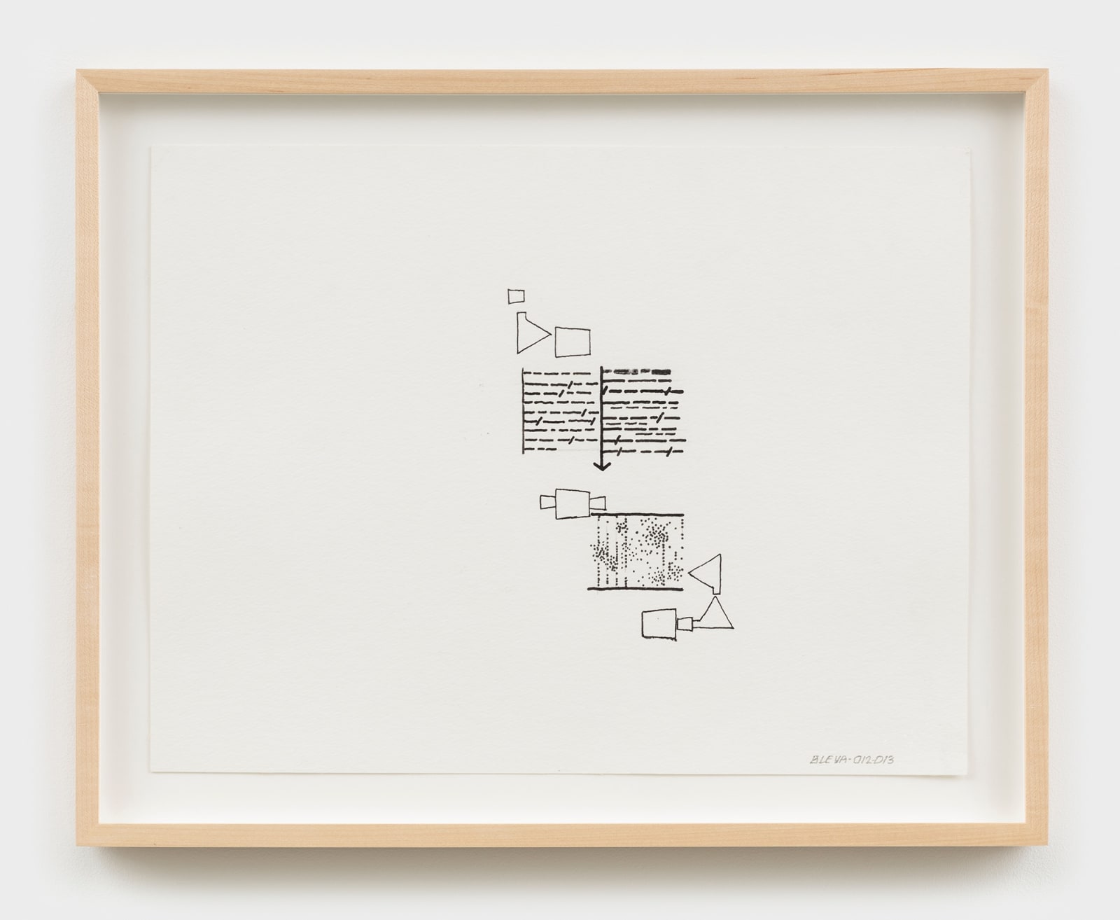 Barry Le Va, Silent Diagrams, 2012-13