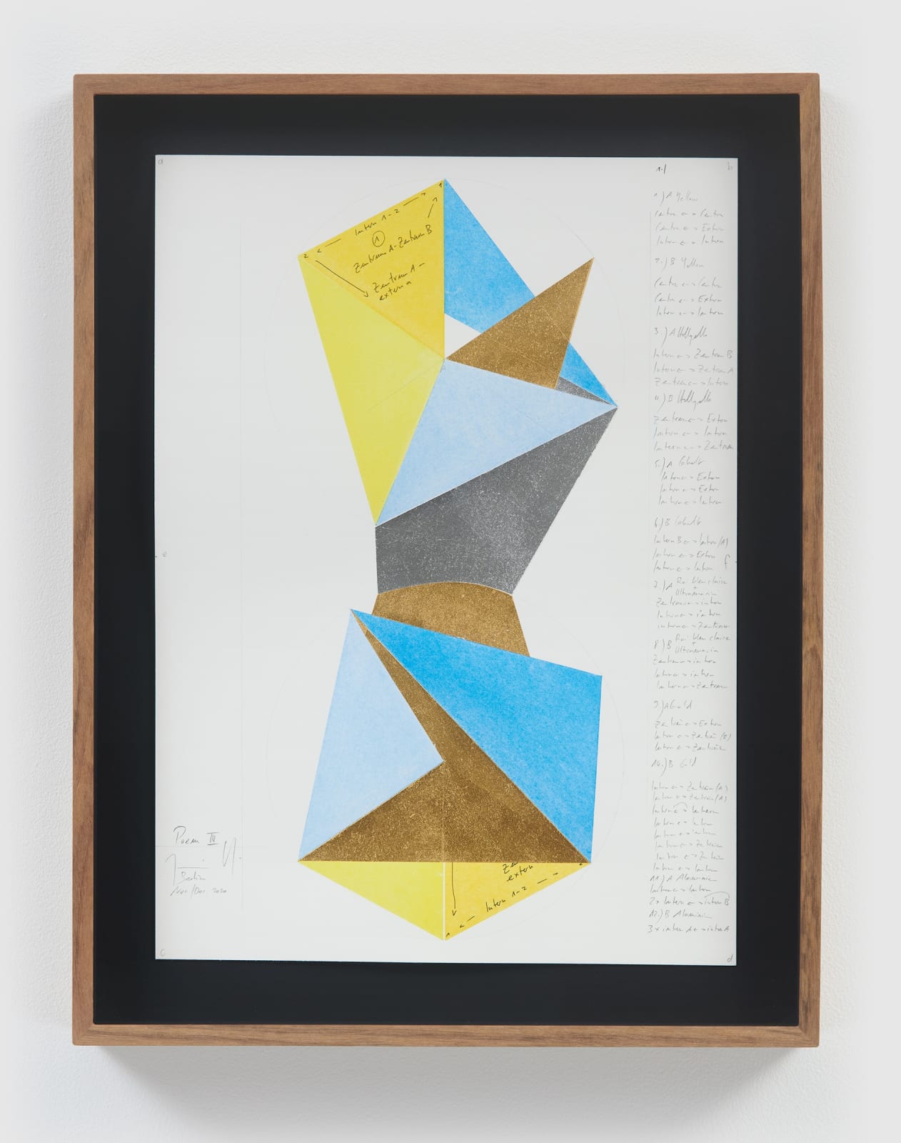 Jorinde Voigt, Poem III, 2020