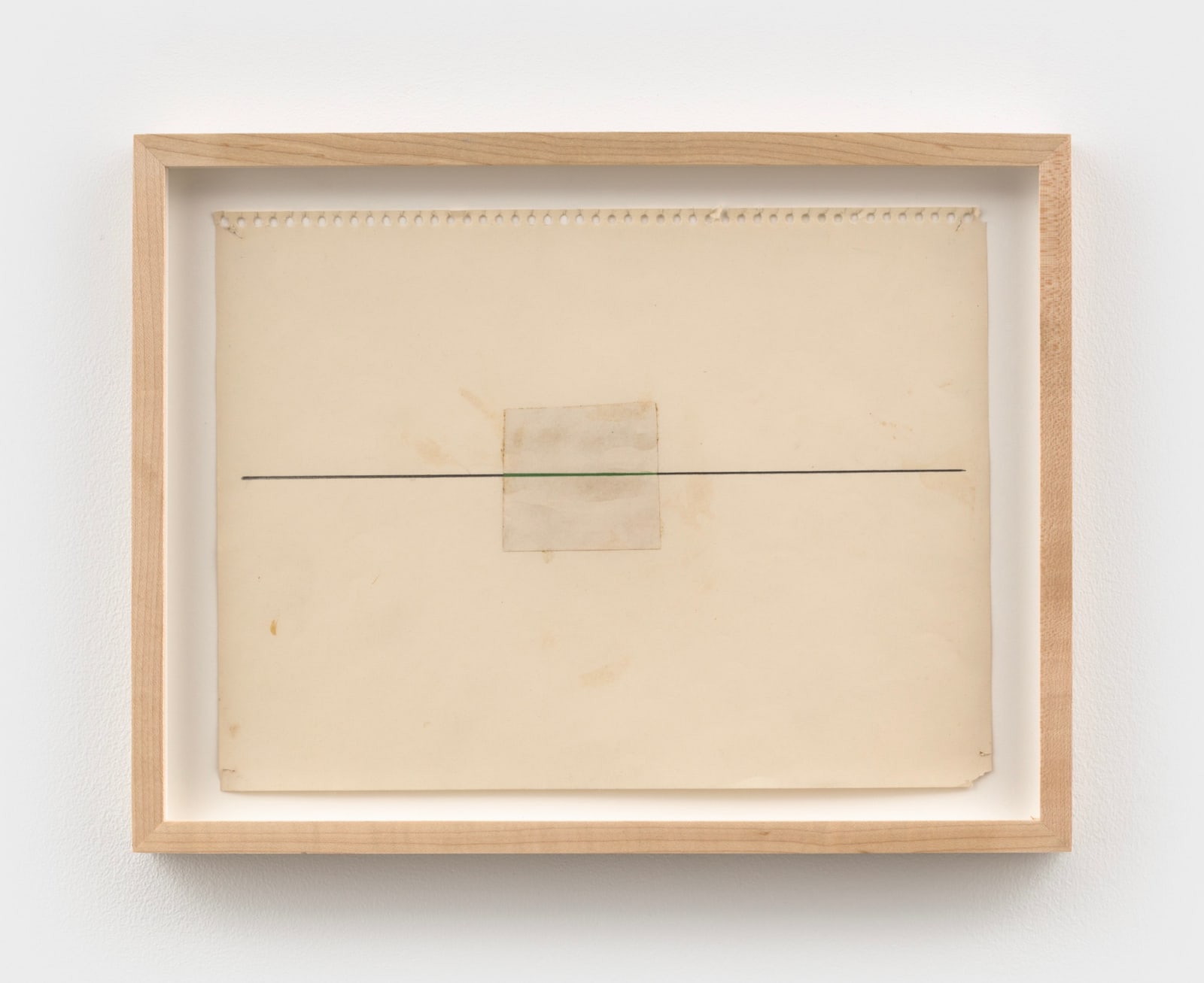 Bill Bollinger, Untitled (Horizon Line Drawing), 1969
