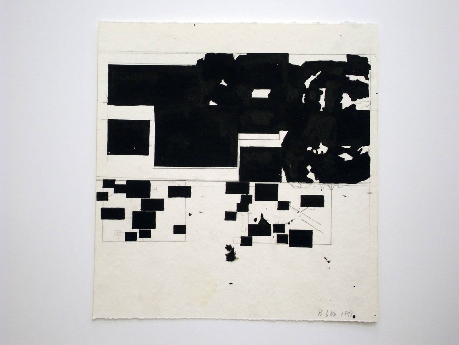 Barry Le Va, Untitled (Munich/Africa), 1993
