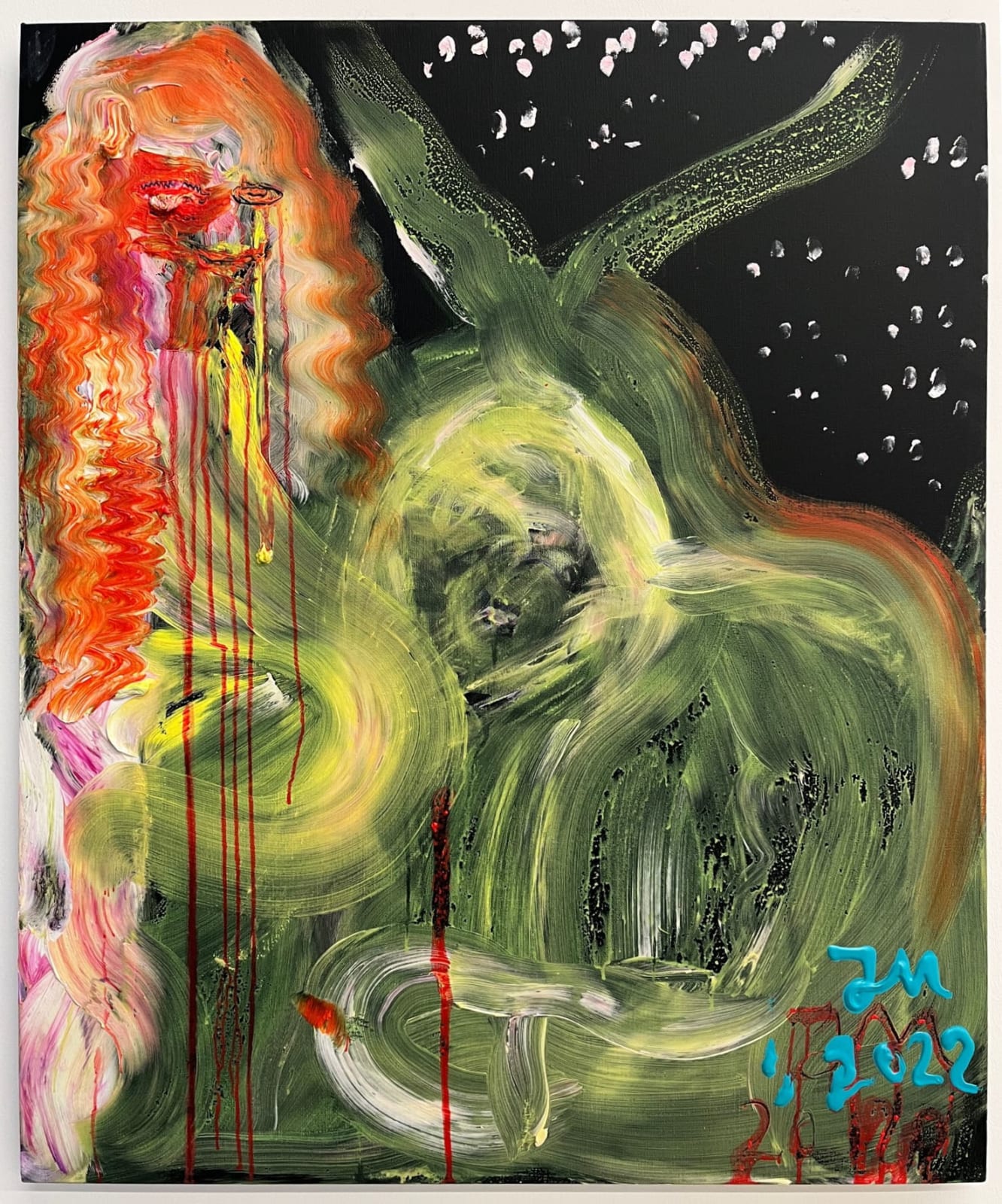 Jonathan Meese, FAST NIX GEHT MEHR, JAVA JIM!, 2022