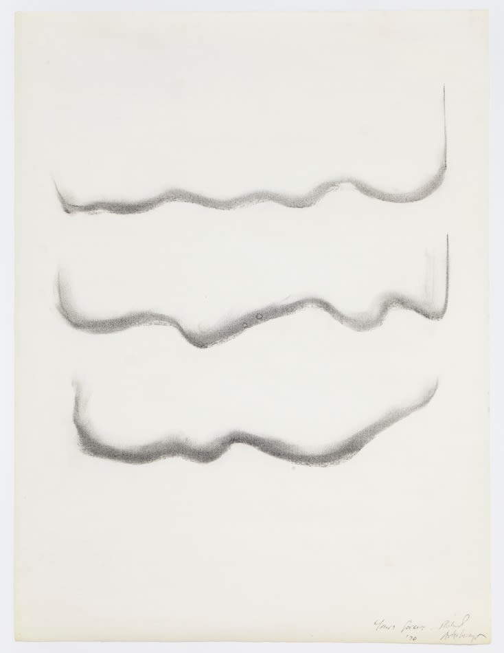 Richard Artschwager, Untitled (Three Lines), 1970