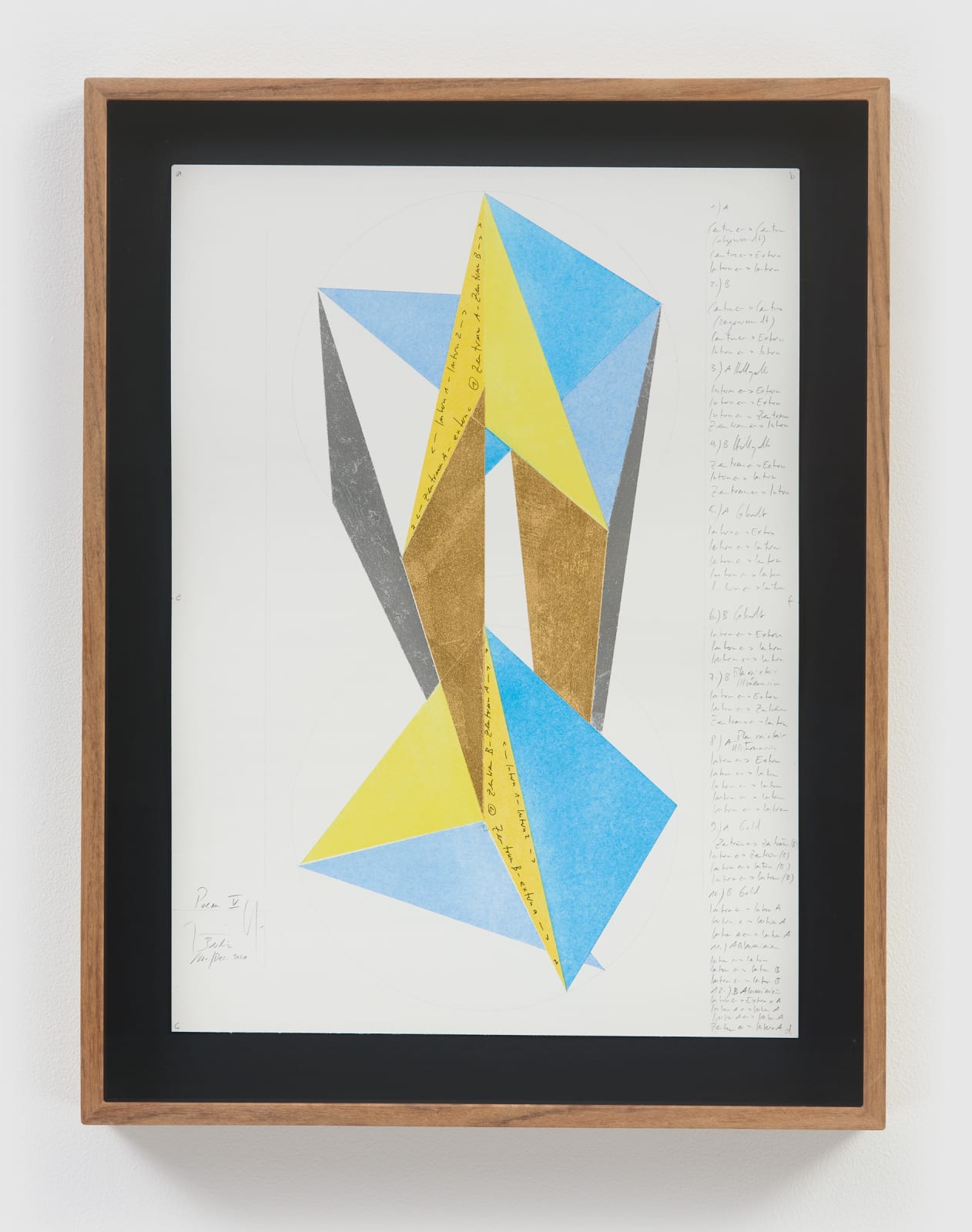 Jorinde Voigt, Poem V, 2020