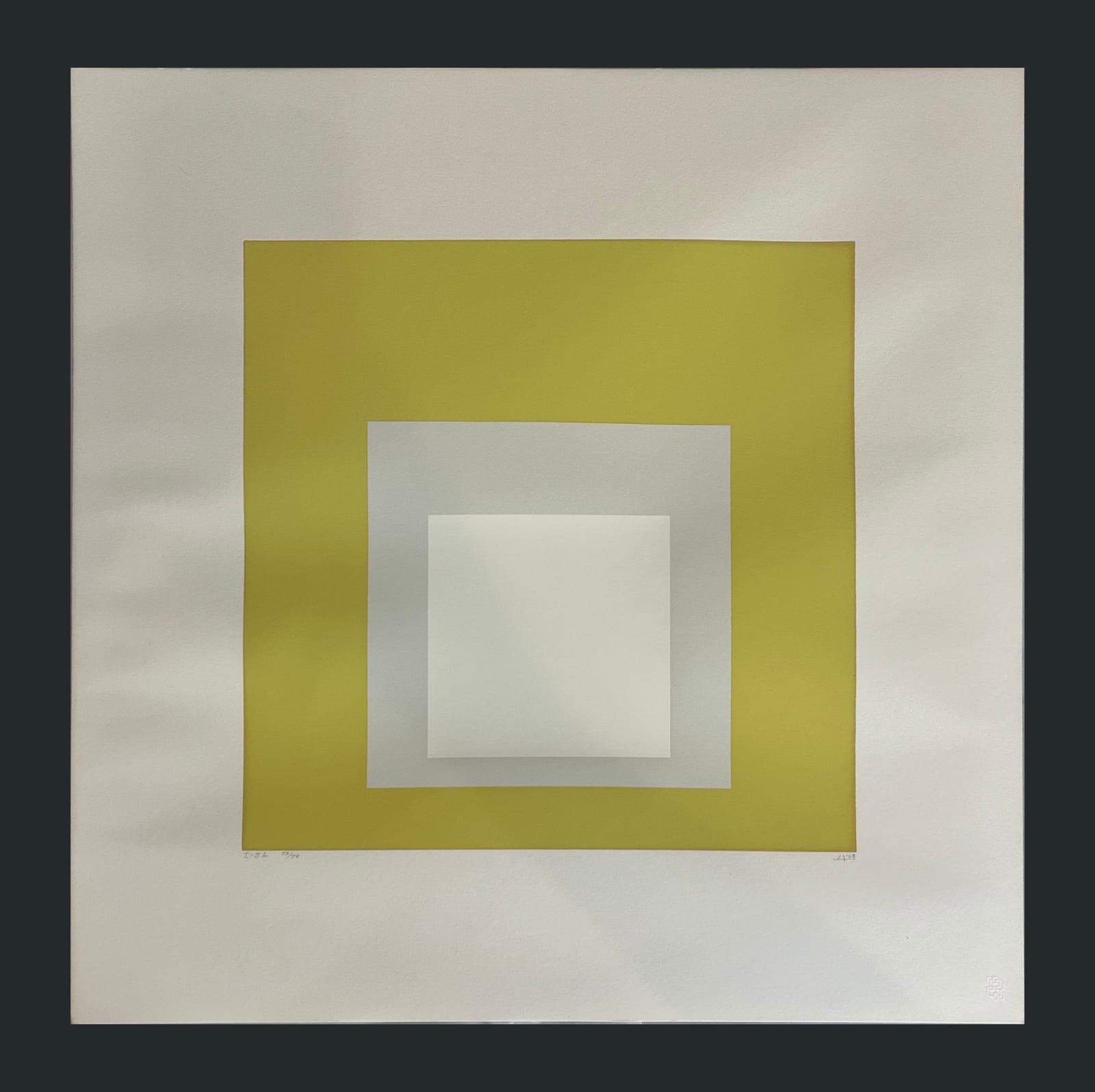 Josef Albers, Homage to the Square I-S a and I-S b, 1968