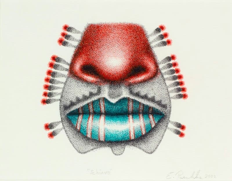 Ed Paschke, Schiavo, 2002