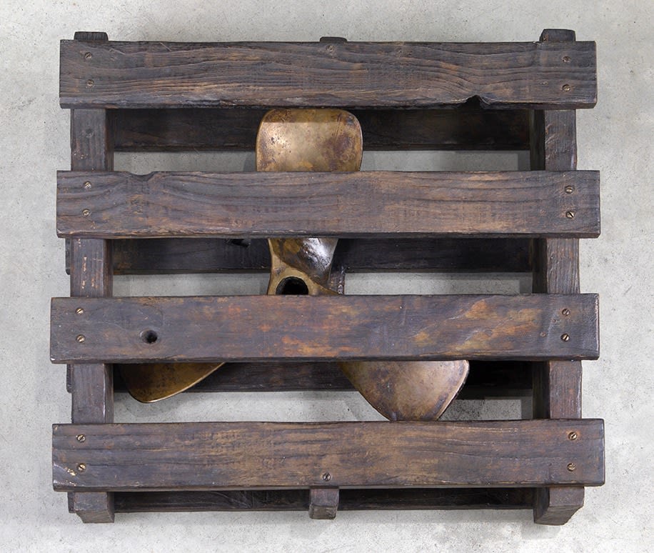 Ian Hamilton Finlay, Chrysalis, with John Brazenall, 1996