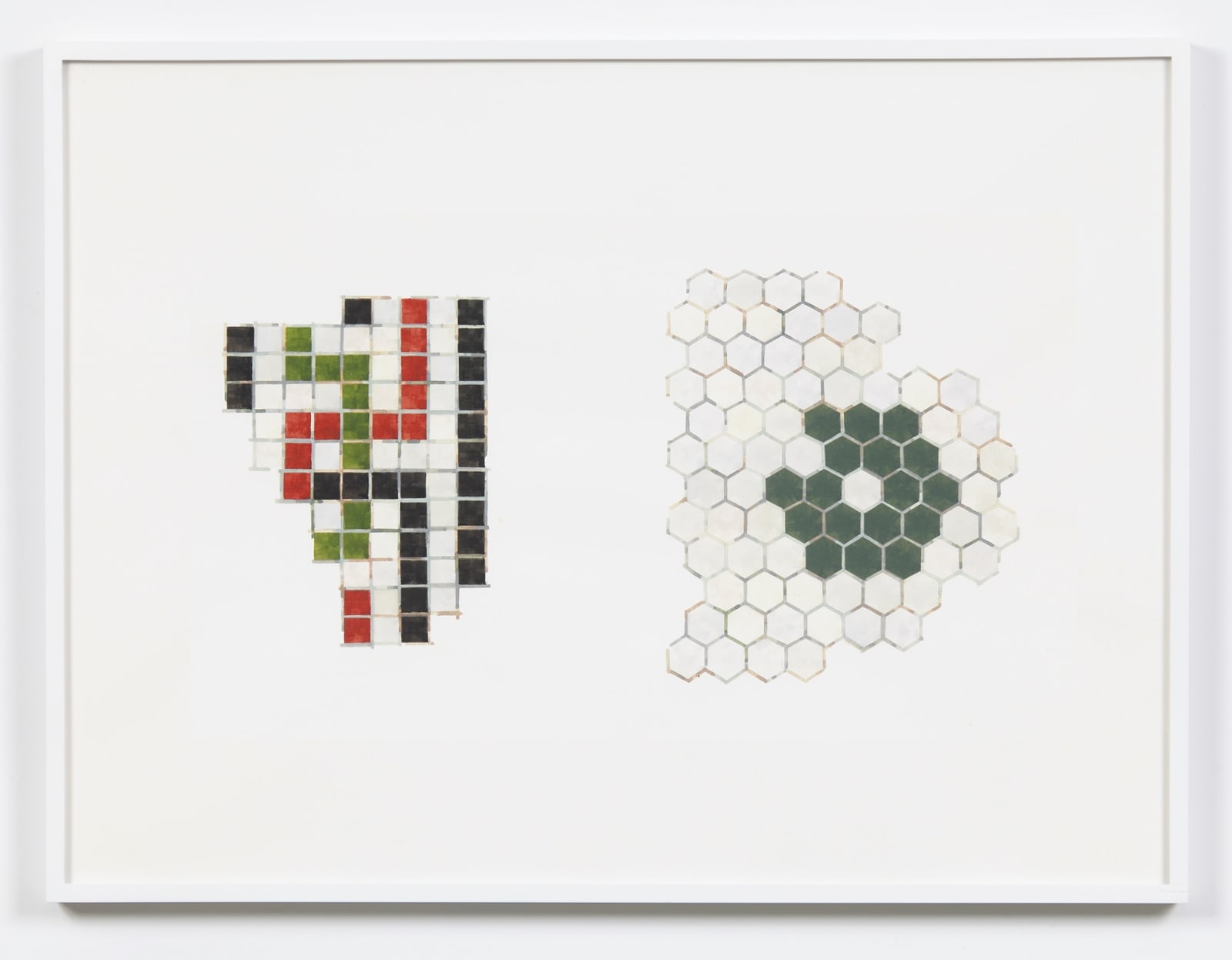Julia Fish, Study - Fragments from Entry and Floret, 1999