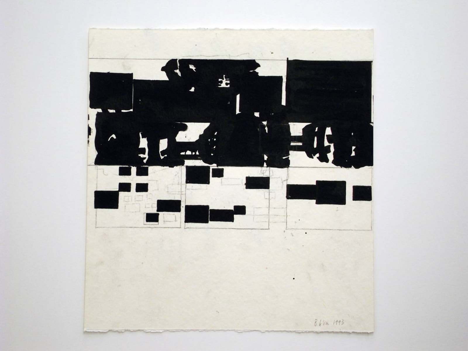 Barry Le Va, Untitled (Munich/Africa), 1993