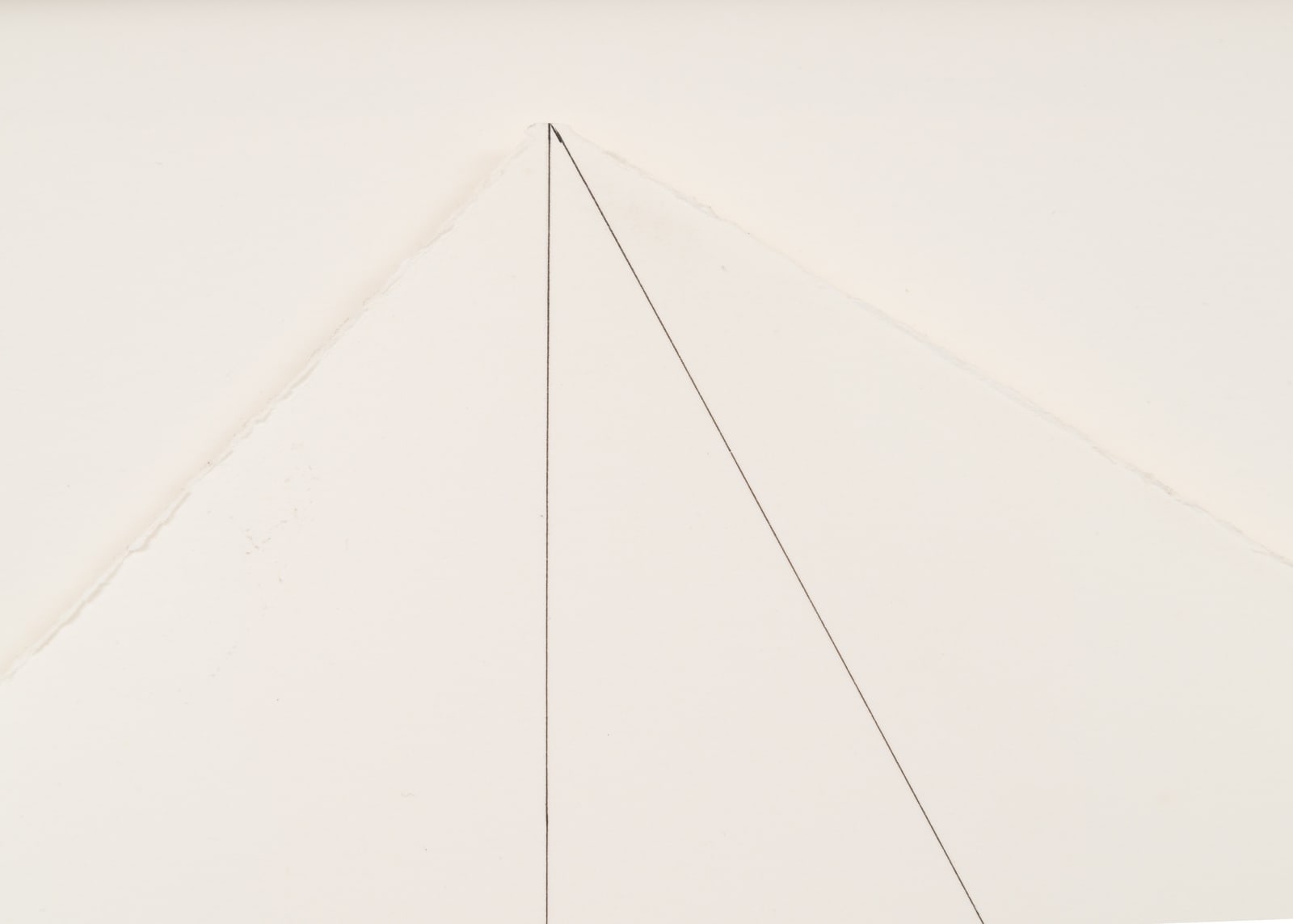 Dorothea Rockburne, Inverse # 6, 1974