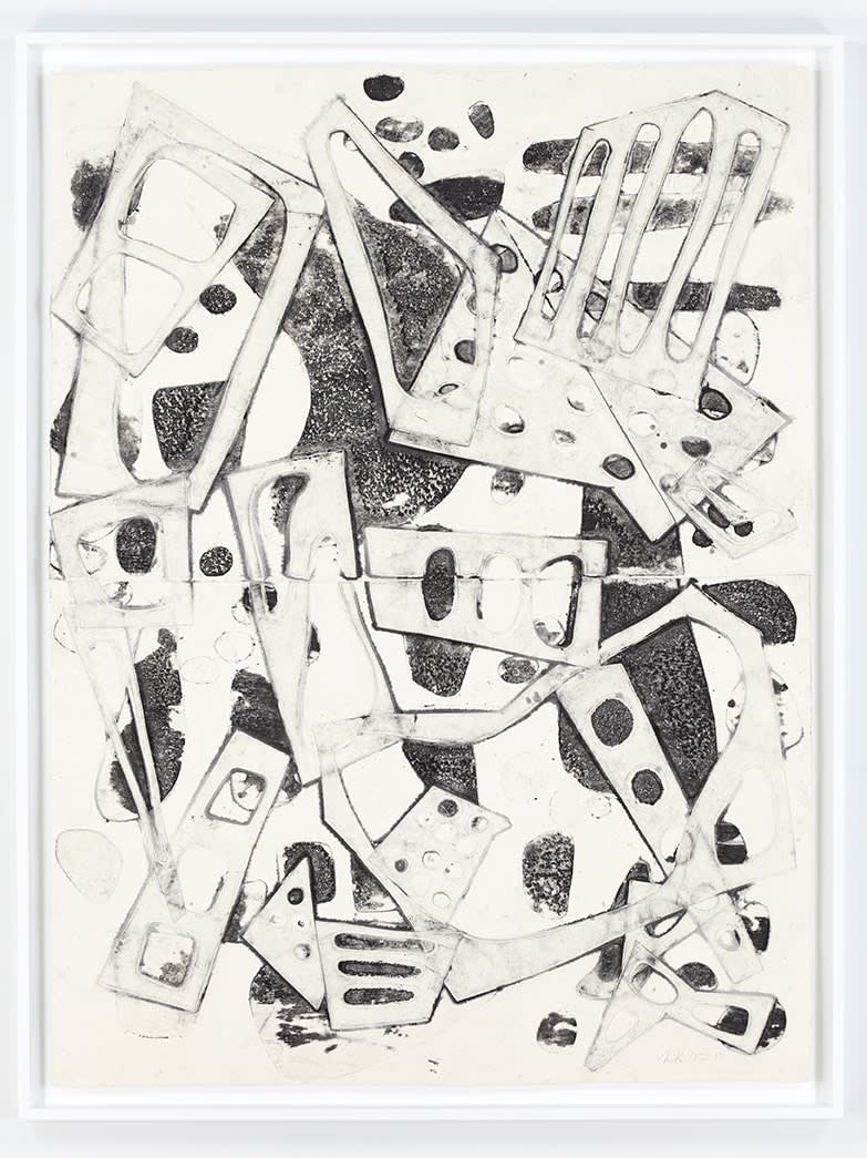 Mel Kendrick, Double Water Drawing 11/26/13 (B), 2013
