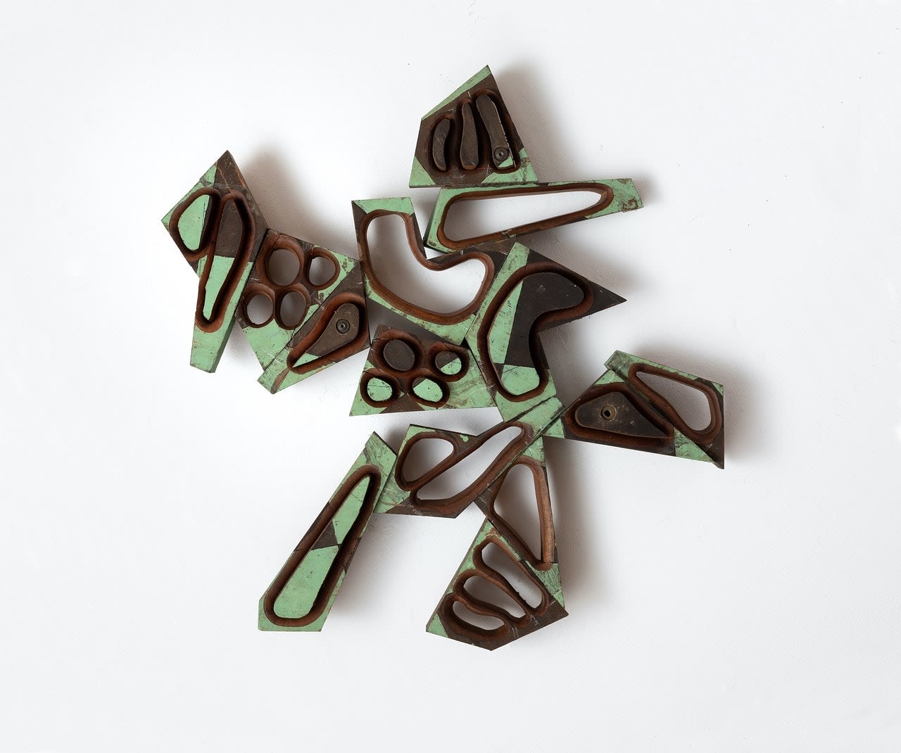 Mel Kendrick, Untitled (Green), 2022