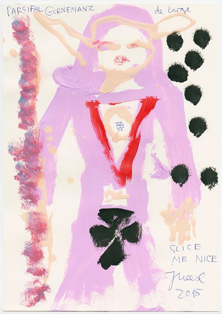 Jonathan Meese, DR. PARSIFAL DE LARGE 5, 2015