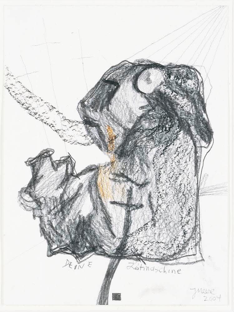Jonathan Meese, Studie zu Soldier of Fortune Jean (honey), 2004