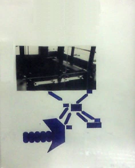Barry Le Va, Study for Sculpture (Köln), 2000