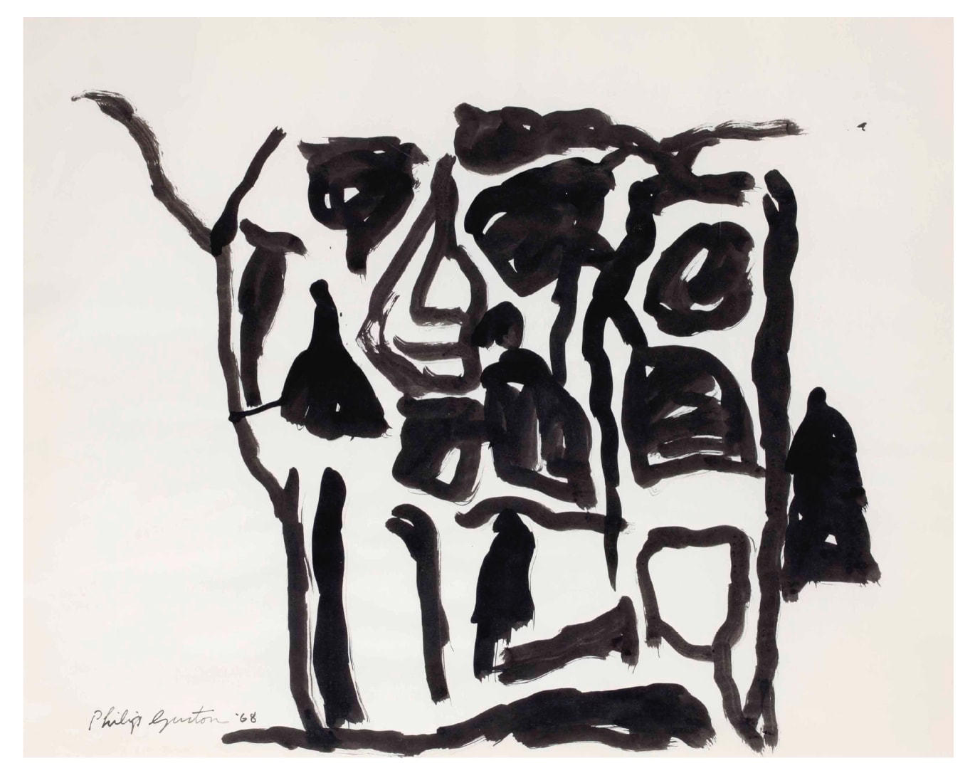 Philip Guston, Untitled (Florida Drawing), 1968