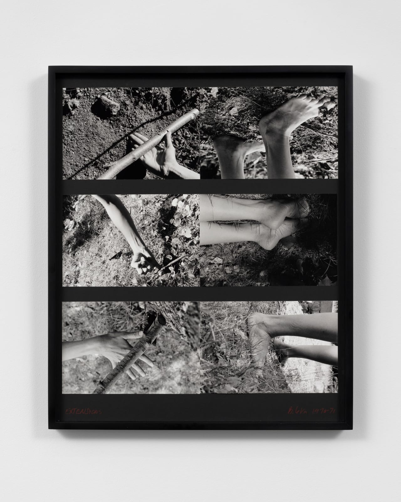 Barry Le Va, Extensions, 1970-71