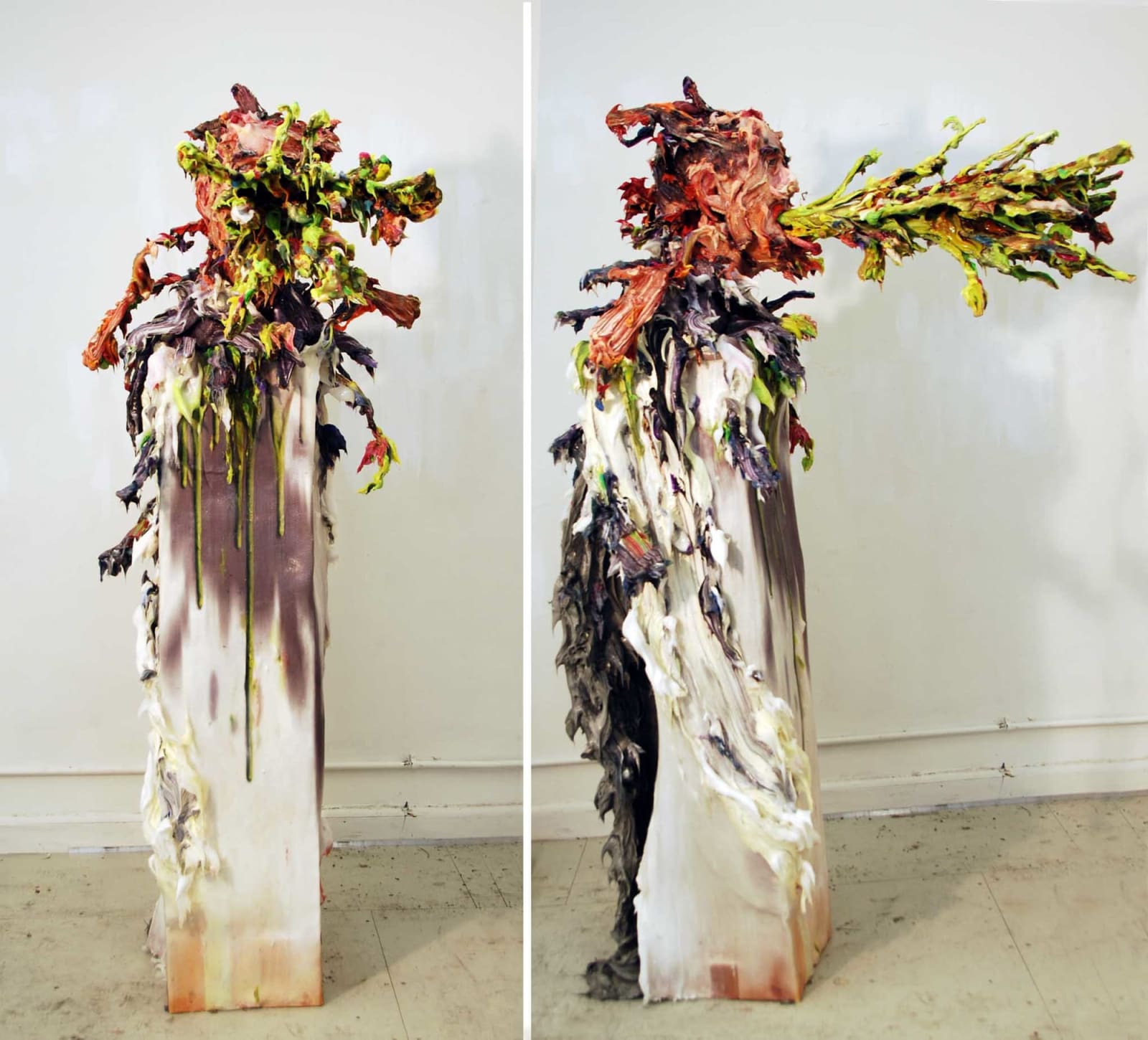 Fabian Marcaccio, This just out paintant, 2008-9