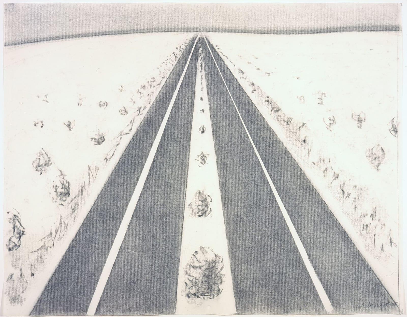 Richard Artschwager, Road With Median, 2005
