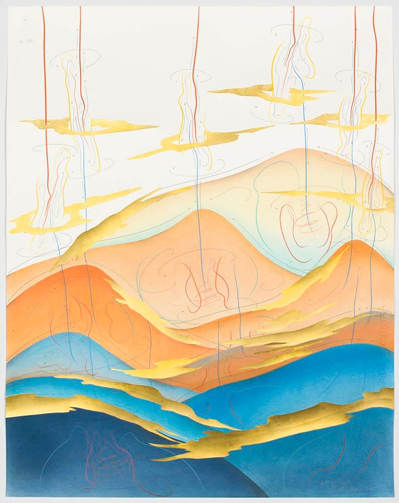Jorinde Voigt, Hills + Clouds XI, 2017