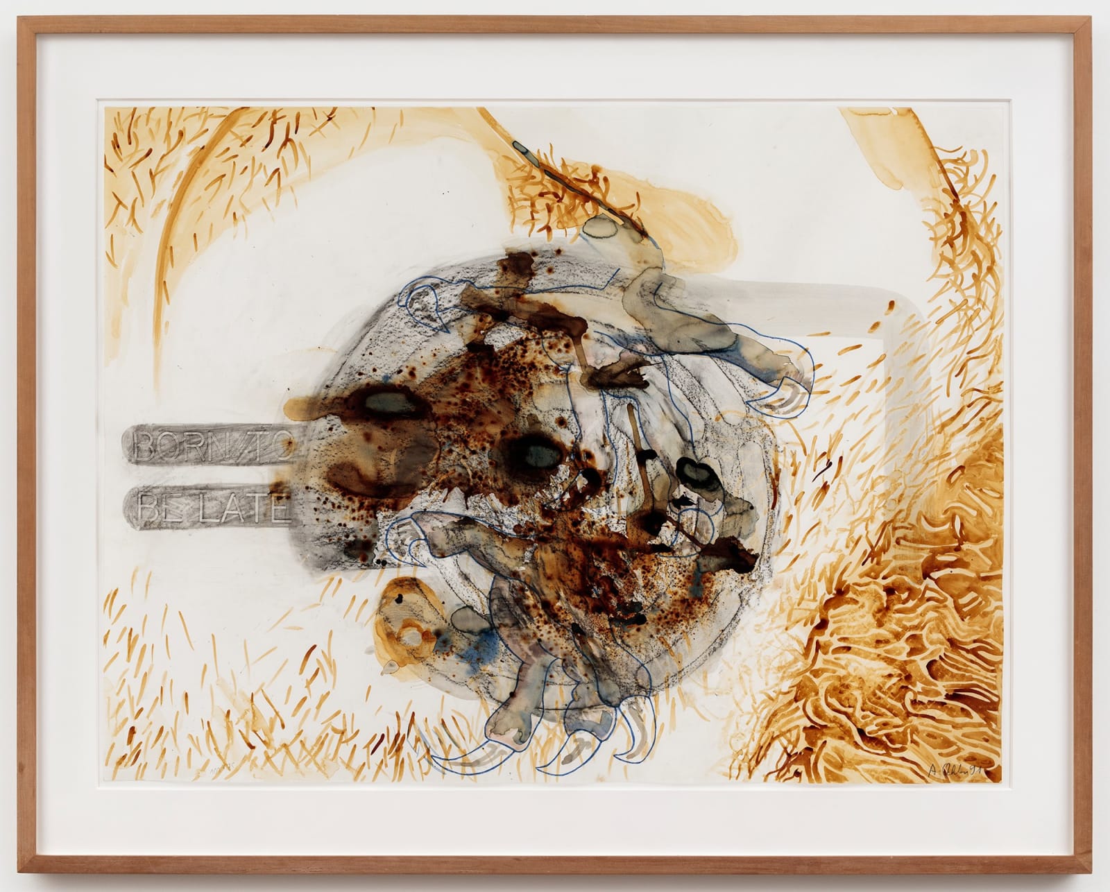 Albert Oehlen, ANTIQUES, 1991