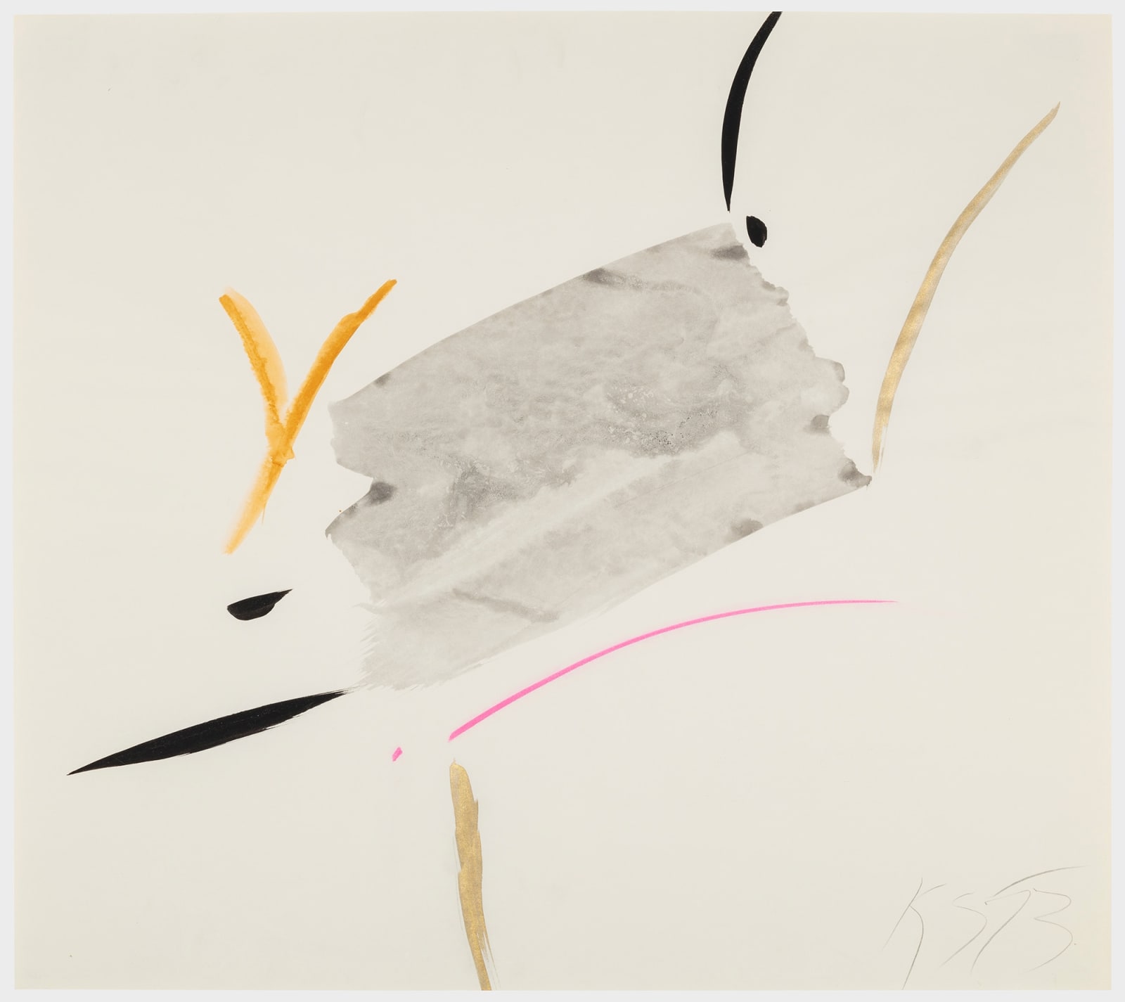 Keith Sonnier, Untitled Study for Video Projection, 1973