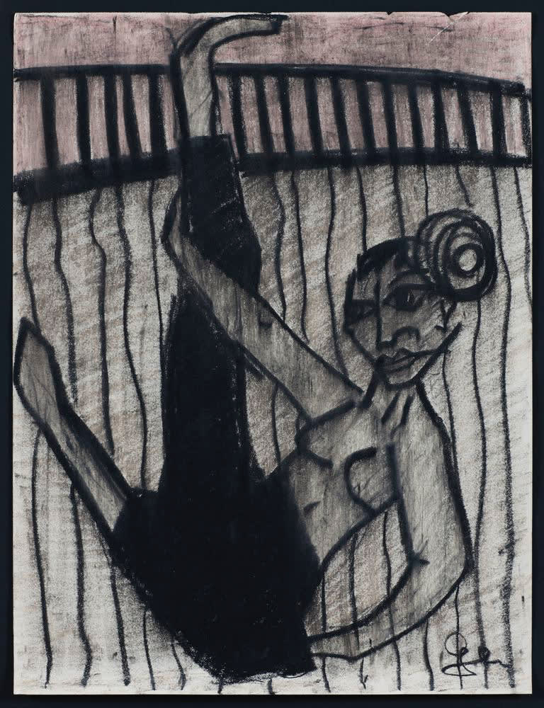Jonathan Meese, Das Ballettmädchen, 1992