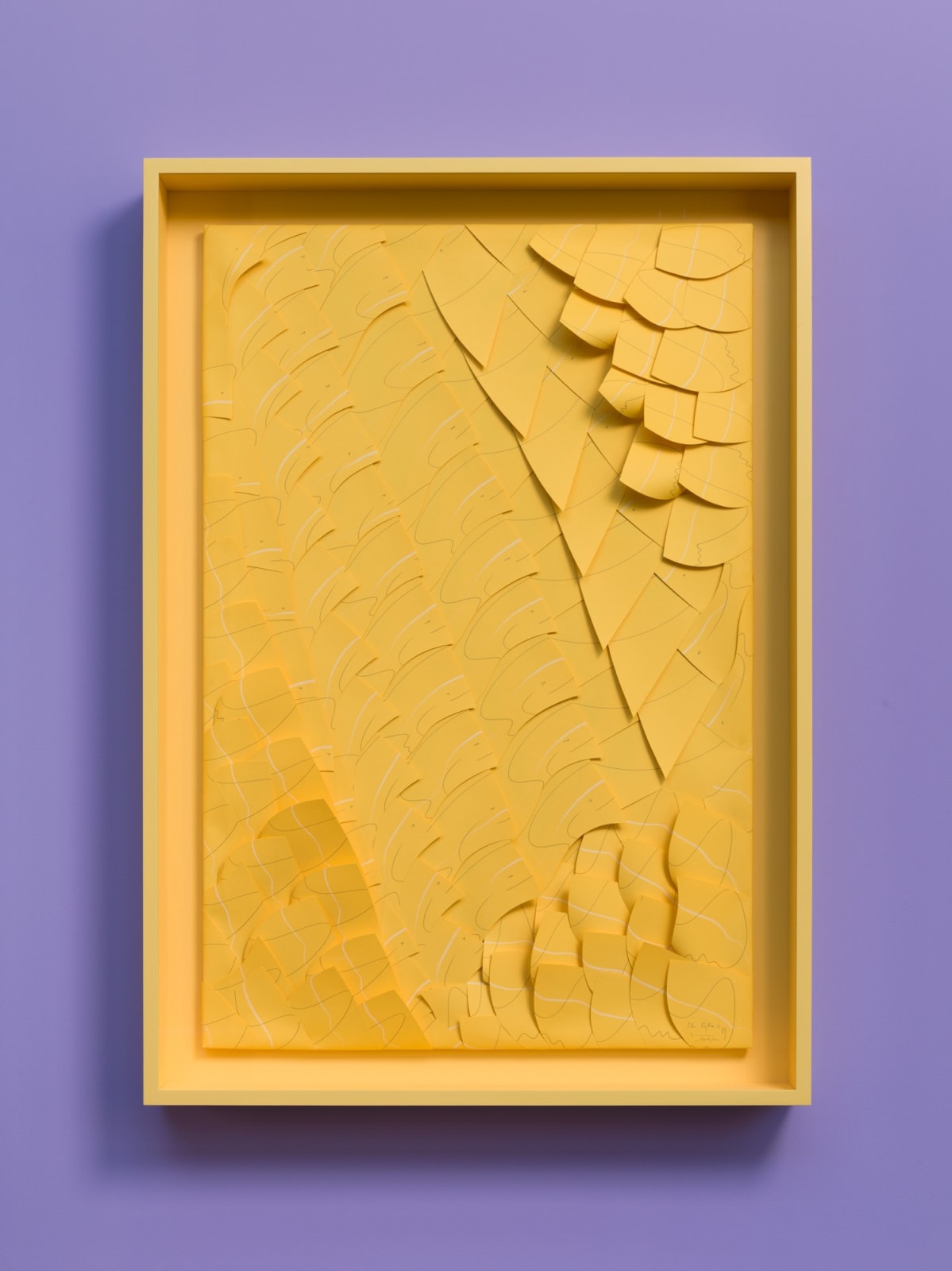 Jorinde Voigt, Yellow Rhythm (1), 2022