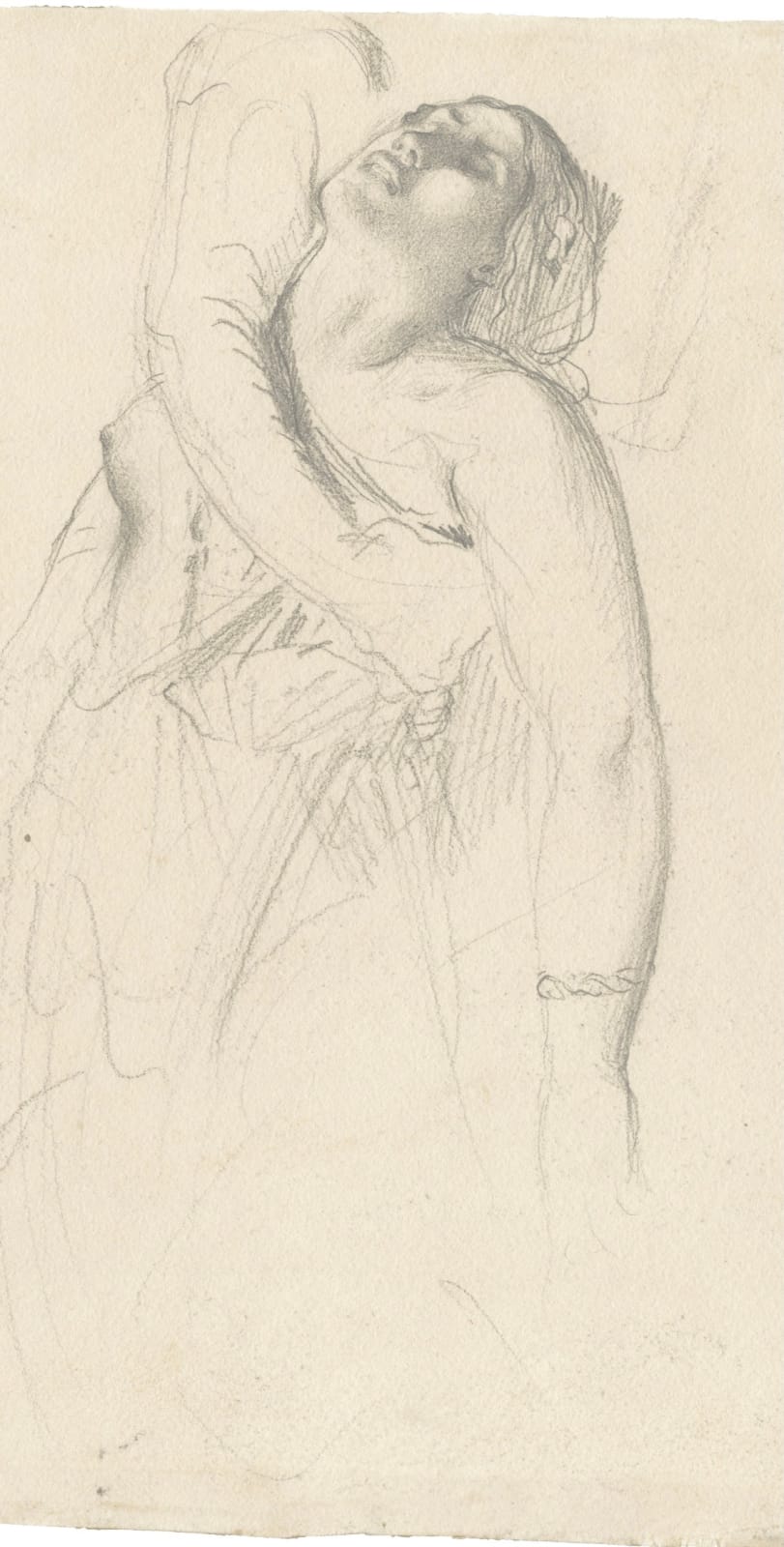 Théodore Chassériau, A fainting woman held by an arm