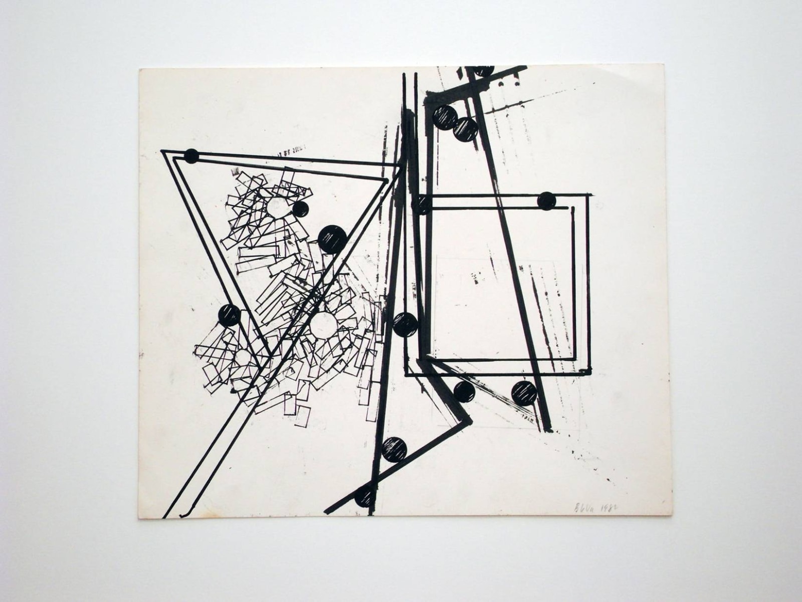 Barry Le Va, Untitled, 1982