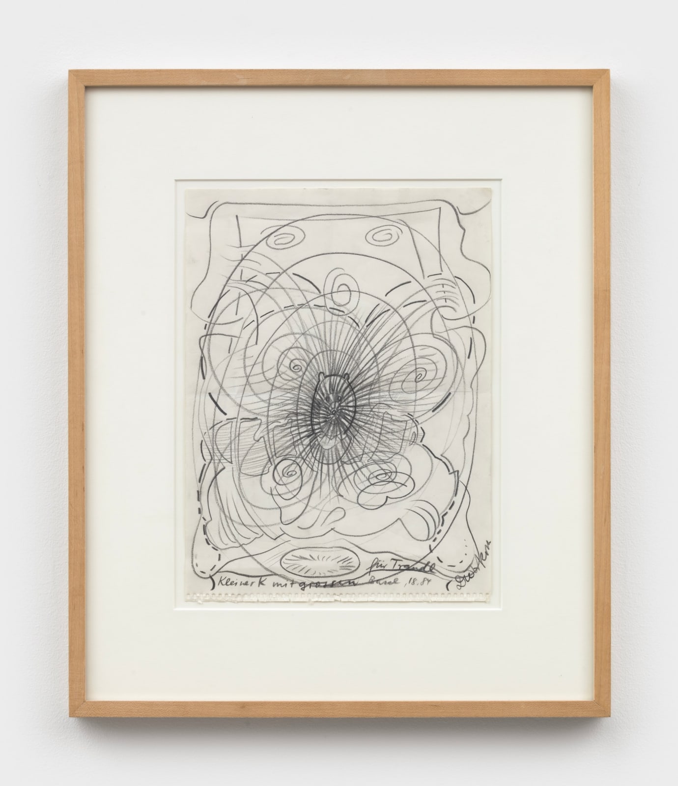 Dieter Roth, Kleiner K mit grossern, 1984